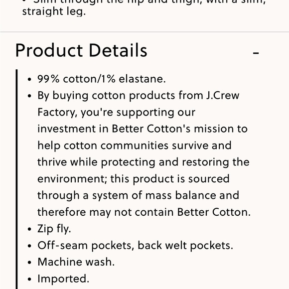 J Crew Flex Slim Khaki Pants. NEW - Picture 3 of 7